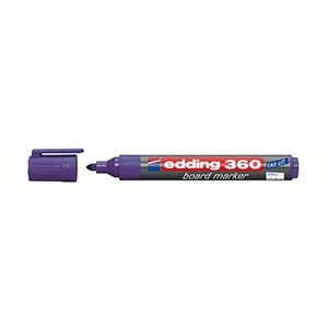 Marcador Edding 360 para pizarra violeta
