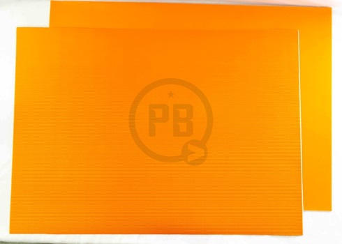 Cartón microcorrugado naranja 50 x 70