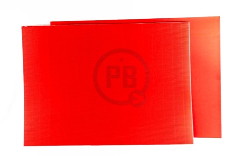 Cartón microcorrugado rojo 50 x 70