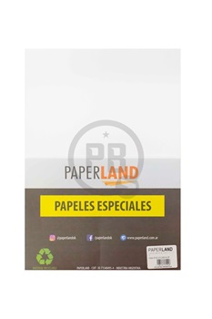 Papel opalina lineal A4 200 gramos blanco 25 hs