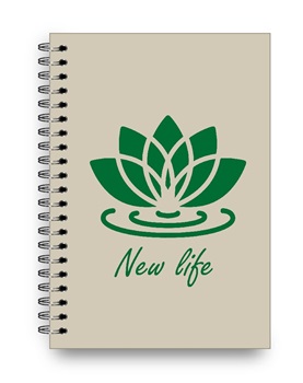 Cuaderno A5 paperland eco natural naturaleza liso