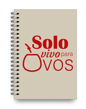 Cuaderno A5 paperland eco natural frases liso