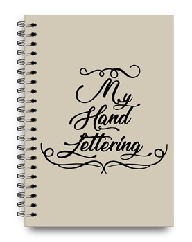 Libreta A5 paperland lettering frases