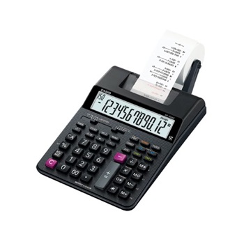 Calculadora Casio hr- rc 100 de mesa con papel 12 digitos + fuente 6v