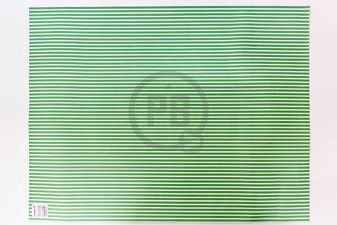 Cartulina Entretenida Muresco doble faz 50 x 65 rayas verde