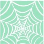 Papel araña Muresco 50 x 70 cm verde Pastel