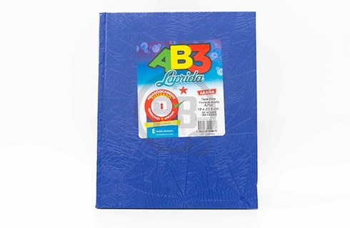 Cuaderno Laprida araña azul tapa dura 50 hojas rayado