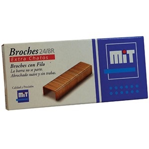 Broches Mit 24/8 reforz x 1000 unidades