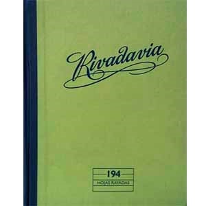 Cuaderno Rivadavia tapa dura 194 hojas rayado