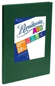 Cuaderno 19 x 23,5 Rivadavia abc araña verde 98 hs cuadriculado cosido tapa dura
