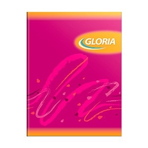 Cuaderno Gloria tapa flexible 84 hs cuadriculado