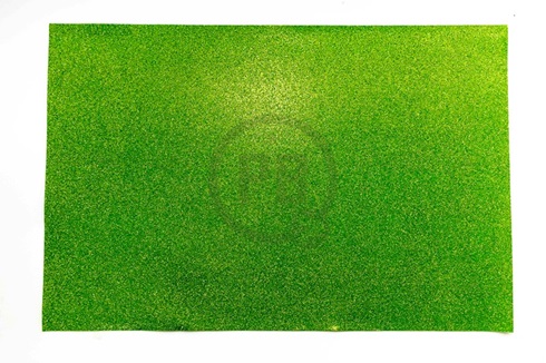 Goma eva glitter Asb 40 x 60 verde c/u