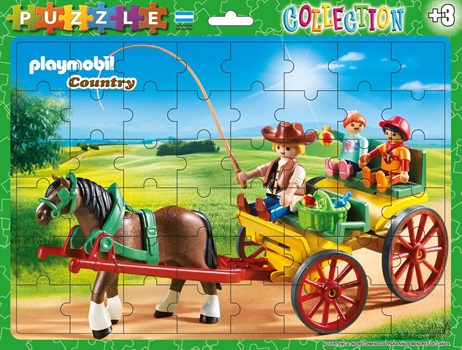 Puzzle Inkdrop 48 piezas 22 x 29 playmobil country
