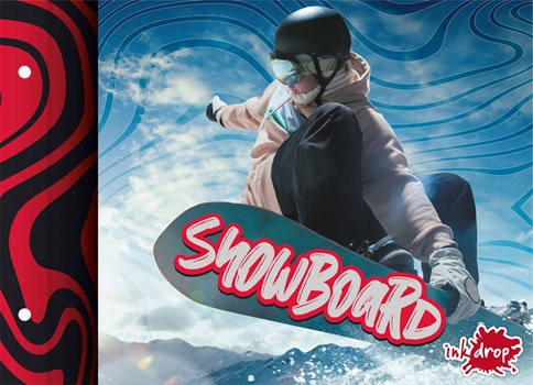Carpeta Nº 5 cartoné snowboard