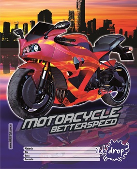 Separador materia carta Inkdrop morotcycles + motocross