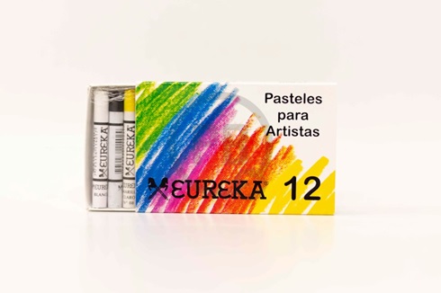 Pastel eureka p/artista x 12 unidades