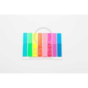 Banderitas plasticas adhesivas Stick´n 21401 x 8 colores neon