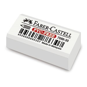 Goma Faber-castell 7086 caja x 30 lápiz
