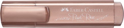 Resaltador Faber-Castell textliner 46 metallic rosado