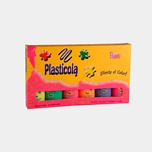 Plasticola fluo 40 gramos surtida