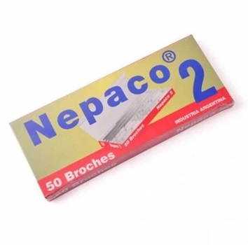 Broches t/nepaco metal Sifap Nº 2 x 50