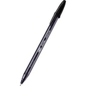 Bolígrafo Bic cristal ultra fina 0,7 mm negro