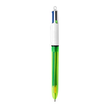 Bolígrafo Bic highlighter fluo 4 colores