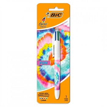 Bolígrafo Bic fun 4 colores