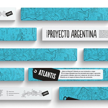 Mapa proyecto Argentina mapa 100 x 69 cm
