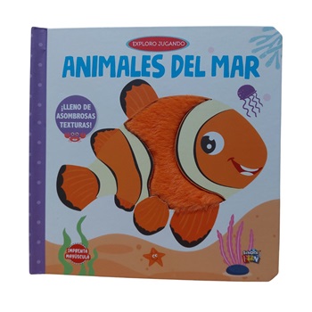 Libro de actividades exploro jugando animales del mar
