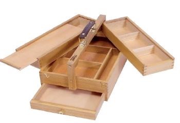 Caja multifuncion Artmate madera 36,3 x 23,7 x 15,4 cm