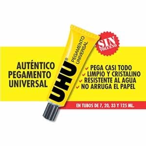Adhesivo Uhu universal tubox125 cc