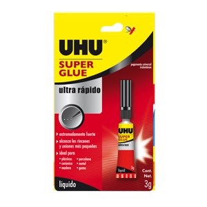 Adhesivo Uhu super glue 3 gramos