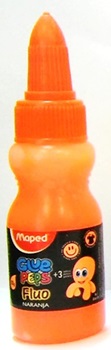 Adhesivo fluo Maped glue peps naranja x 30 gramos