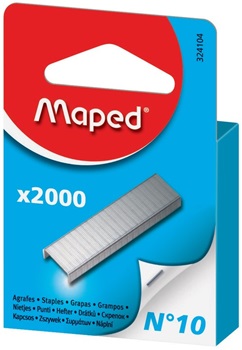 Broches Maped Nº 10 x2000 unidades