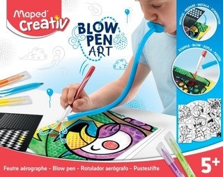 Set artistico Maped creativ blow pen pop