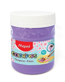 Tempera Maped color peps x 200 ml lila Pastel