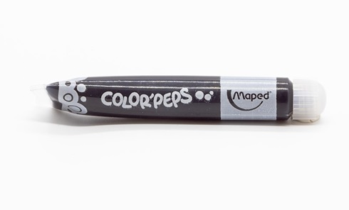 Tempera Maped color peps x 10 negro oscuro