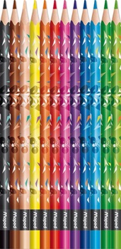Lapices de colores Maped mini Cute x 12 largos