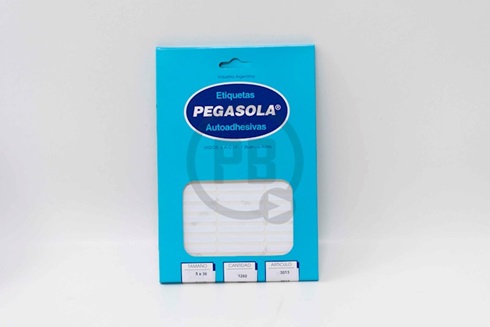 Etiqueta Pegasola 3013 caja x 1680
