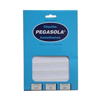 Etiqueta Pegasola 3015 caja x 960