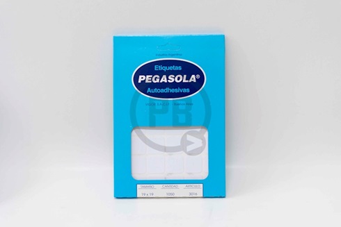 Etiqueta Pegasola 3016 caja x 1050