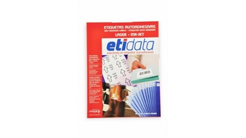 Etidata 8326 formulario continuo 100 x 35 mm 2bx 800 unidades