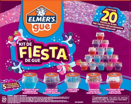 Elmers gue Slime pre-hecho kit party x20