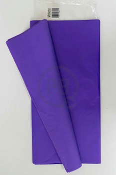 Papel barrilete/seda violeta