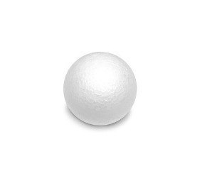 Telgopor esferas Nº 11 bolsa de 145 gramos (10u aprox )