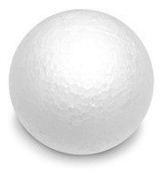 Telgopor esferas Nº 36 de 140 gramos c/u