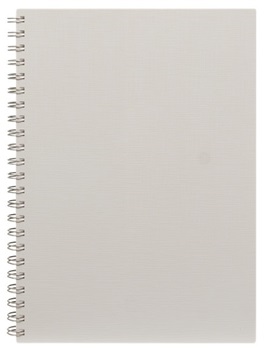 Cuaderno 29,7 Rideo espiral rayado entelado escritorio