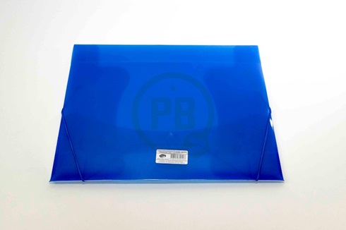 Caja archivo plástica con elástico Rideo oficio lomo 5 cm
