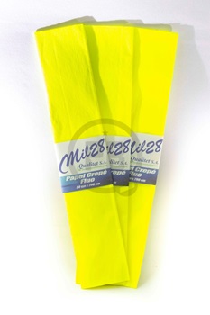 Crepe Mil28 fluo amarillo